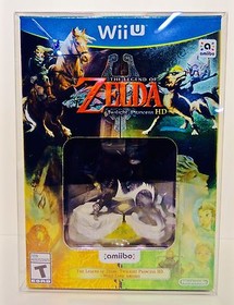 1 Box Protector for ZELDA TWILIGHT PRINCESS HD Wii U  Custom Made Acid Free Case