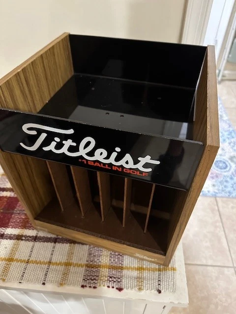 Titleist Golf Ball Sleeve Counter Display  Holds 24 sleeves per side - Image 2 of 3