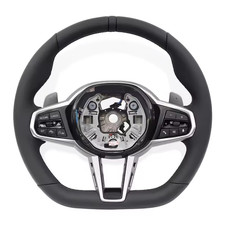 BMW SERIE G LCI VOLANTE FONDO PIATTO IN PELLE | PER TUTTE LE SERIE G