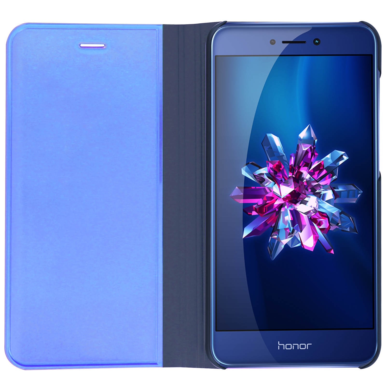 Étui Honor 8 Lite clapet miroir pour éviter les rayures d'écran