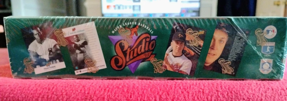 1993 Leaf Studio MLB 36 Count Factory Sealed Box Set Edition - Image 4 of 4