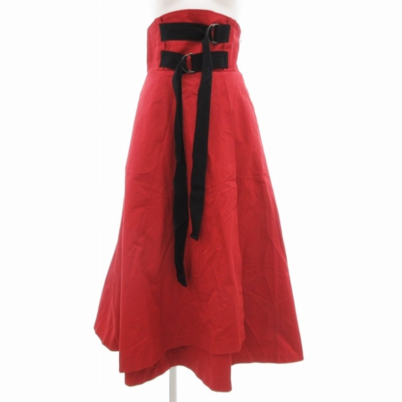 Ameri VINTAGE Studious Double Tape Belt Maxi Skir… - image 1