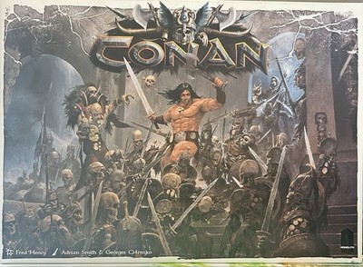 Conan Board Game 2016 Monolith Games COMPLETE VG