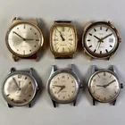 Vintage Timex Watch Lot 6pc Parts Repair Electric Quartz Manual