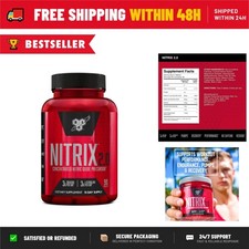 BSN Nitrix 2.0 Nitric Oxide Workout Supplement 90 Tablets