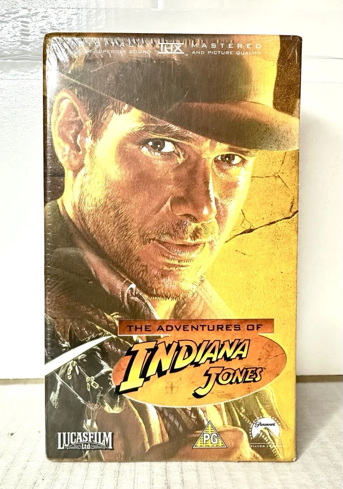 INDIANA JONES TRILOGY VHS BOX SET (Brand New & Factory Sealed) - Image 3 of 4