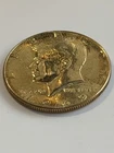 1969-D Kennedy Half Dollar BU 40% Silver Beautiful GOLDEN TONING Uncirculated