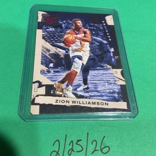 2021-22 ZION WILLIAMSON Panini Court Kings PINK NBA Card  #62 MINT (4/99)  🔥🔥