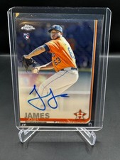 2019 TOPPS CHROME!  JOSH JAMES!  RC!  ON-CARD AUTO!  HOUSTON ASTROS!  #RA-JJ