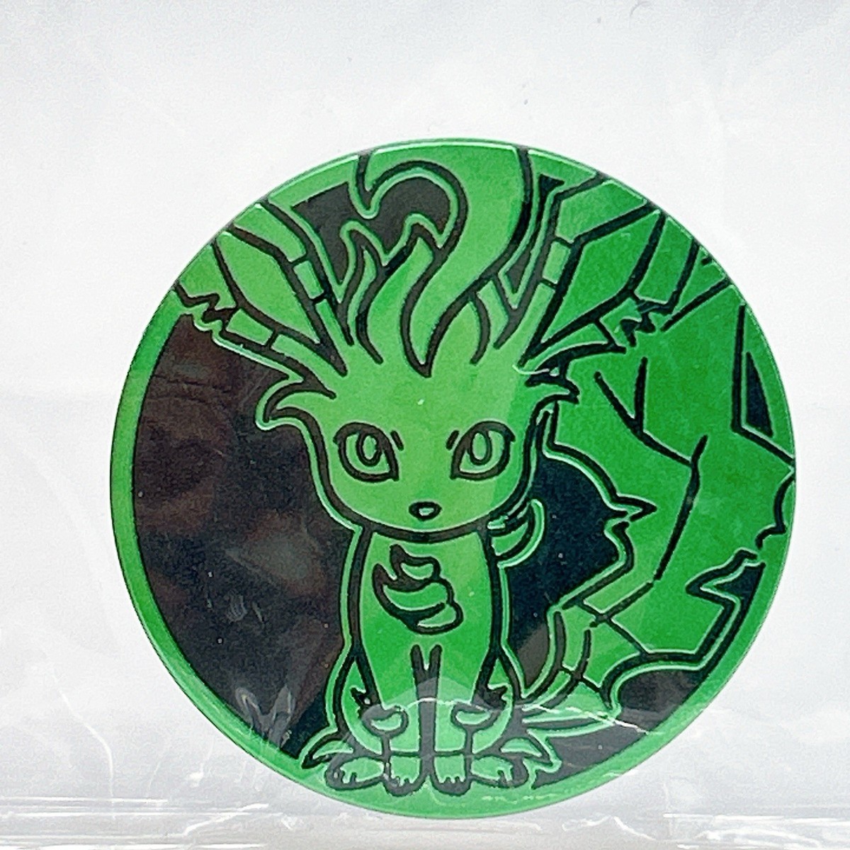 Leafeon Coin Pokemon Card Game Collection TCG Gashapon Capsule Toy