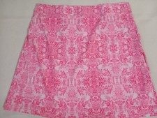 RipSkirt Hawaii Skirt Womens Large Pink Floral Print Wrap Beach Coverup Pocket