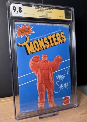 Mark Spears Monsters #9 MegaCon Muscles Homage CGC 9.8 Signed Only 40 Copies