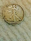 Walking Liberty silver half dollar 1936 no ment mark