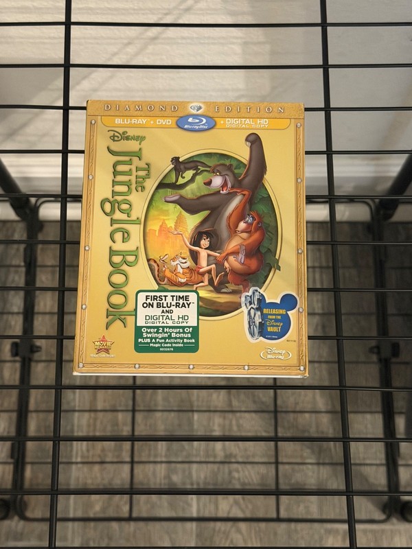 The Jungle Book (Blu-ray/DVD, 2014, 2-Disc Set, Diamond Edition)