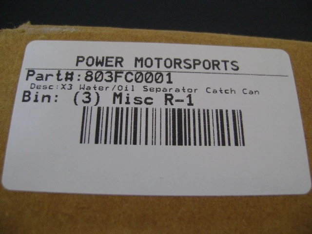 Evolution Powersports EVO Air/Oil Separator Catch Can for CAN AM Maverick X3 NEW - Image 4 of 4