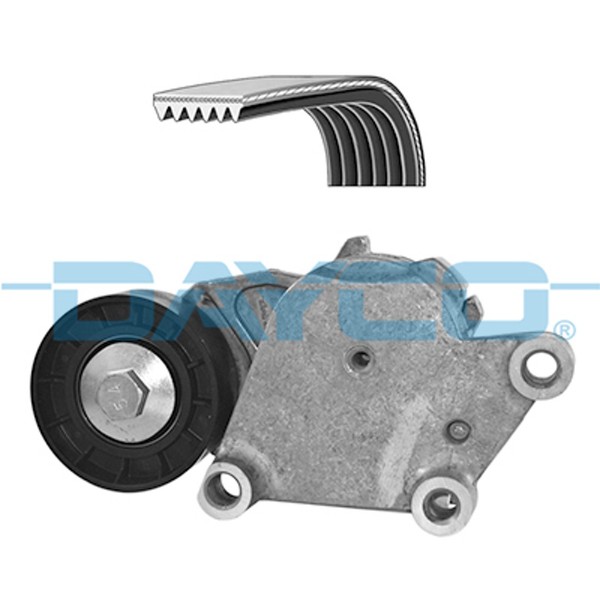 Keilrippenriemensatz KPV257 FüR 107 C1 Peugeot CitroËN Hdi-image