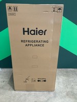 Haier Plumbed Frost Free American Fridge Freezer - Black  HSW59F18EIPT #403656
