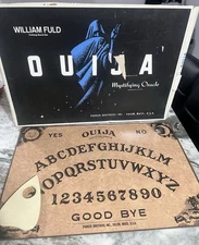 William Fuld #601 Mystifying Oracle Ouija Board Parker Brothers Vintage