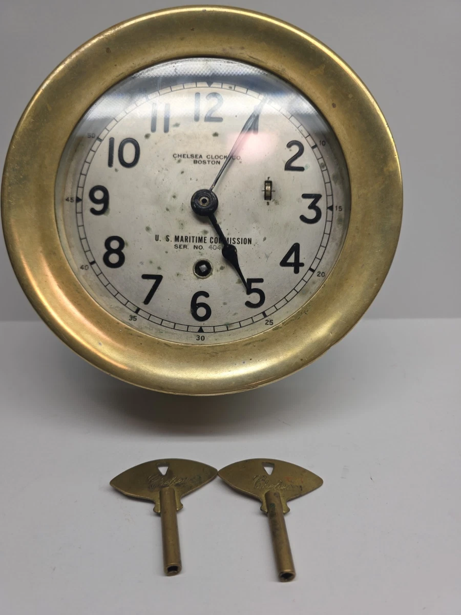 Antique Maritime Chelsea Ship's Clocks for sale | eBay