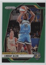 2024 Panini Prizm WNBA Green Prizm Lindsay Allen #107 05ol