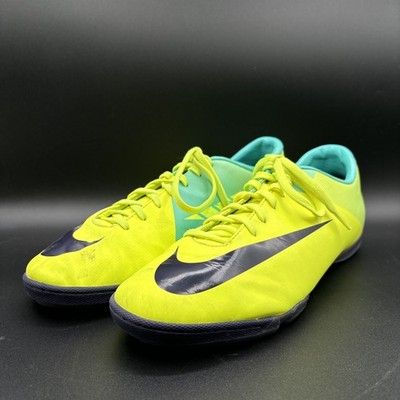 Nike Mercurial Victory II IC Men s 11 442015 754 Soccer Futsal Shoes Yellow
