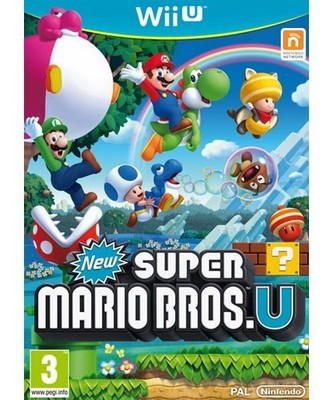 Nintendo Wii U - New Super Mario Bros. U UK mit OVP sehr guter Zustand