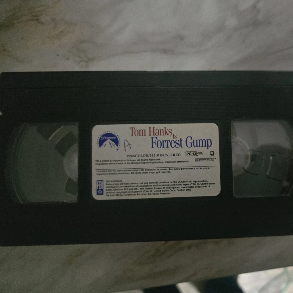 Forrest Gump 1994 VHS Paramount Home Video - Image 2 of 4
