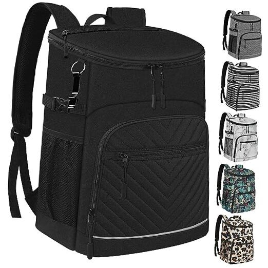 Insulated Leakproof Waterproof Cooler Backpack Holds 30-45 Cans