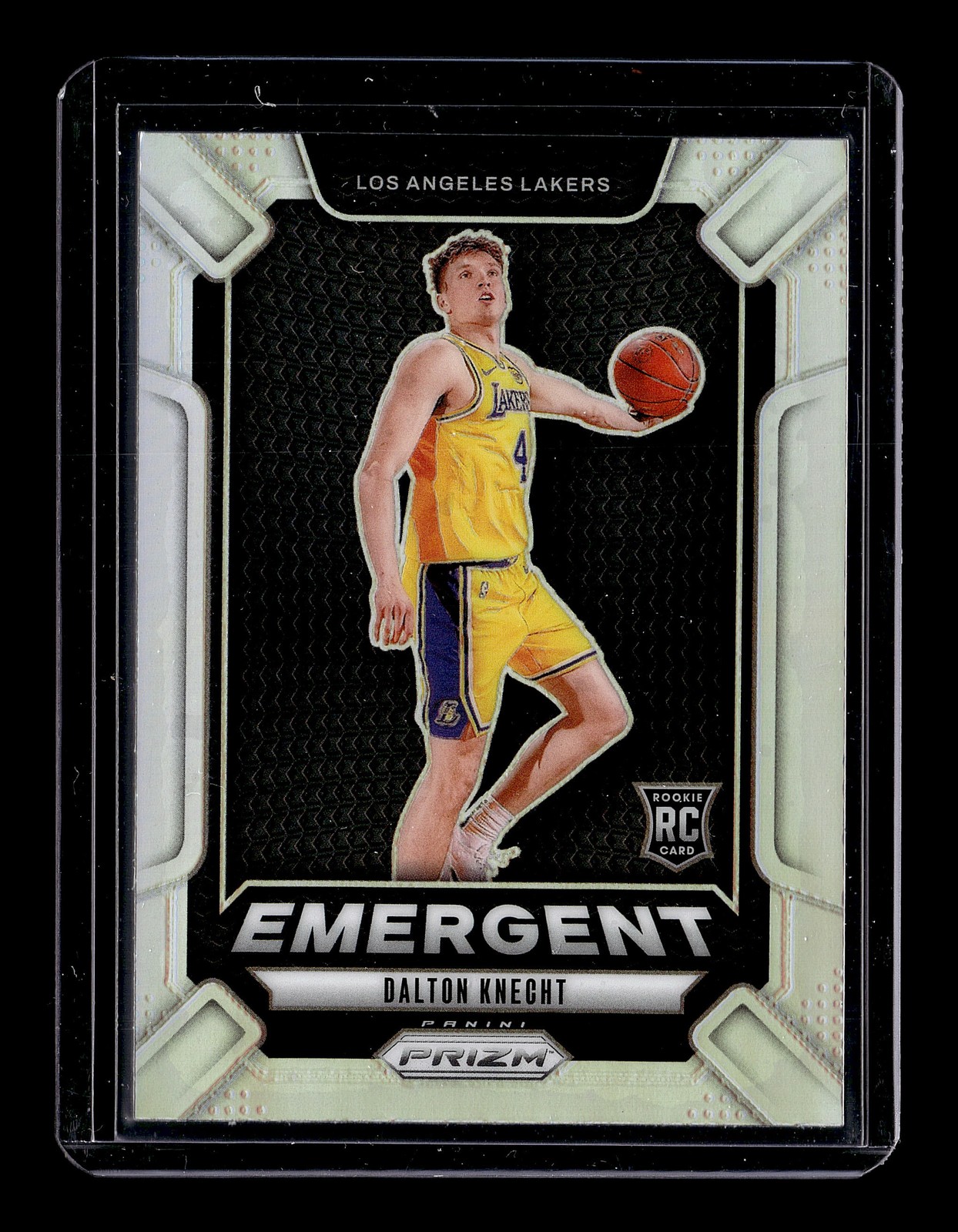 2024-25 Panini Prizm Dalton Knecht Emergent Prizms Silver #10