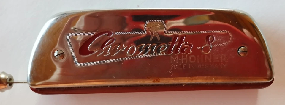M. Hohner Chrometta 8 Harmonica C Key Made In Germany With Case - Image 3 of 3