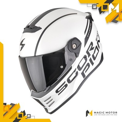 Scorpion EXO Motorradhelm Integralhelm Covert FX M DANKO Matt Weiss
