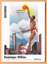 DOMINIQUE WILKING ATLANTA HAWKS #588 SKYBOX 1991-92