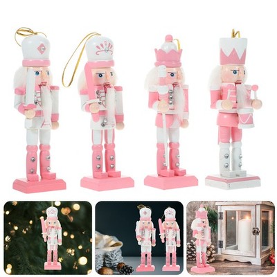 4 Pcs Nussknacker Weihnachtsdeko Nussknacker-dekorationen Weihnachtsfigur