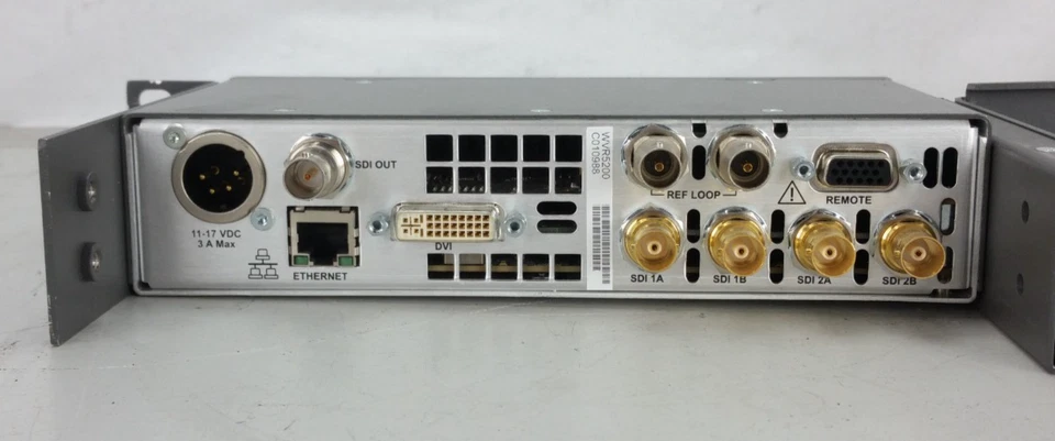Tektronix WVR5200 HD/SD/SDI Waveform Rasterizer WVR 5200 OPT AUD - Image 4 of 4