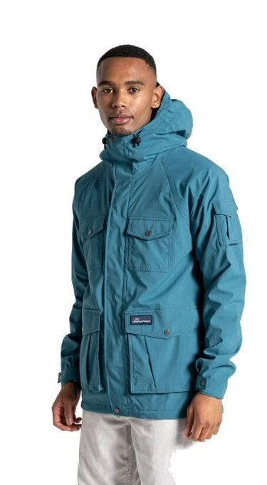 Craghoppers Canyon Waterproof Jacket - Blue/Green - Small Aquadry NWT Unisex