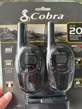 Pair of Cobra CXT275  Walkie Talkies 2-Way Radios 20 Mile Range 