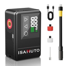 ISAMUTO MINI Bike Pump Portable Max 120 PSI Fast Inflation Bicycle Air Pump