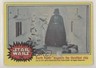 1977 Topps Star Wars Darth Vader Inspects the Throttled Ship