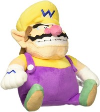 Little Buddy Super Mario All Star Collection 1421 Wario Stuffed Plush, 10",Multi