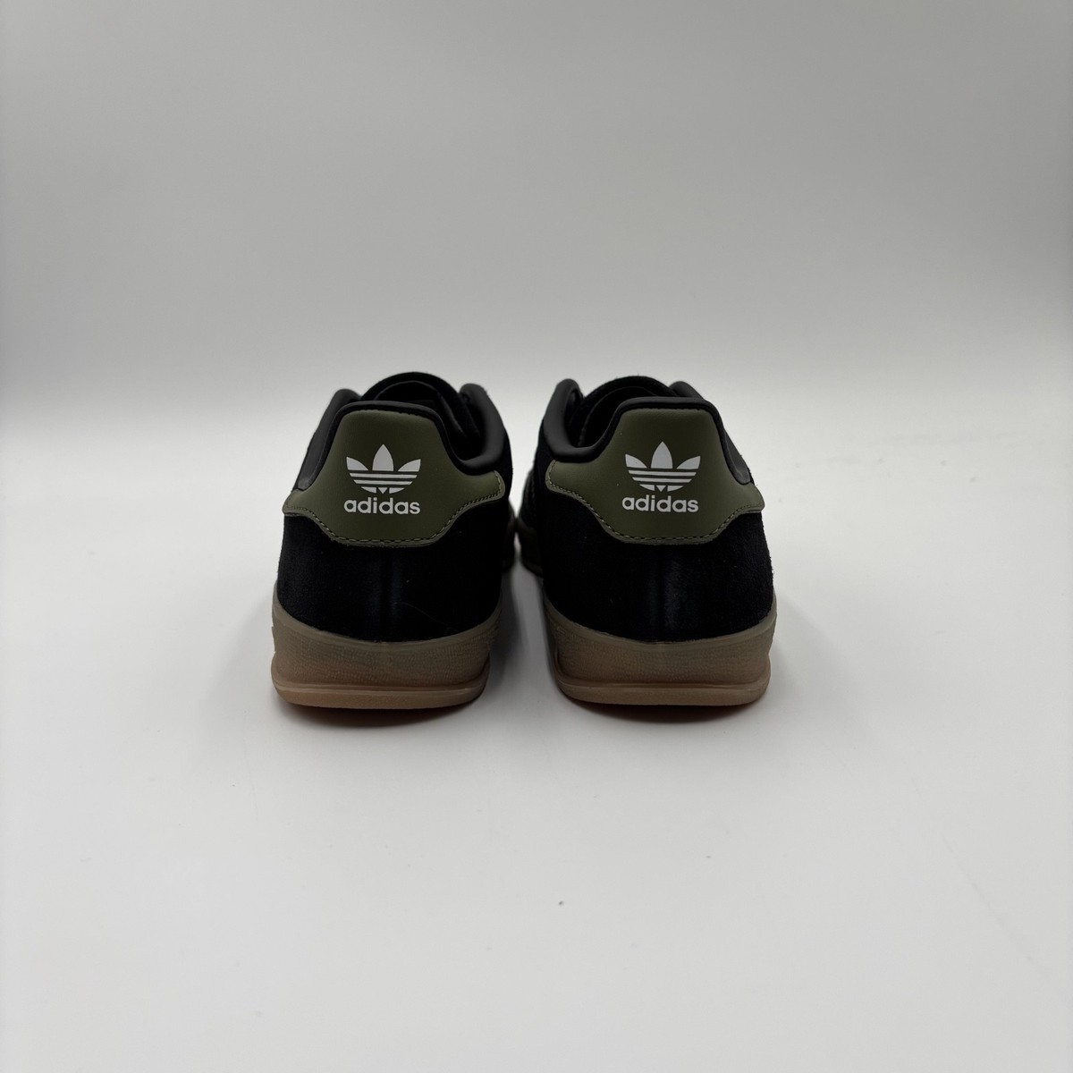 Adidas Gazelle Indoor Core Black Focus Olive JQ8399 Sneakers 