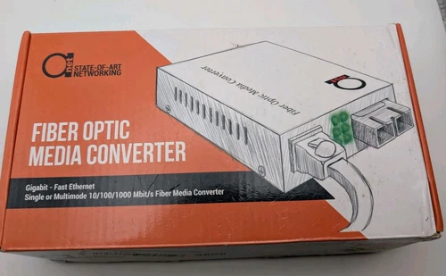 ONET STATE OF THE ART NETWORKING FIBER OPTIC MEDIA CONVERTER MULTIMODE