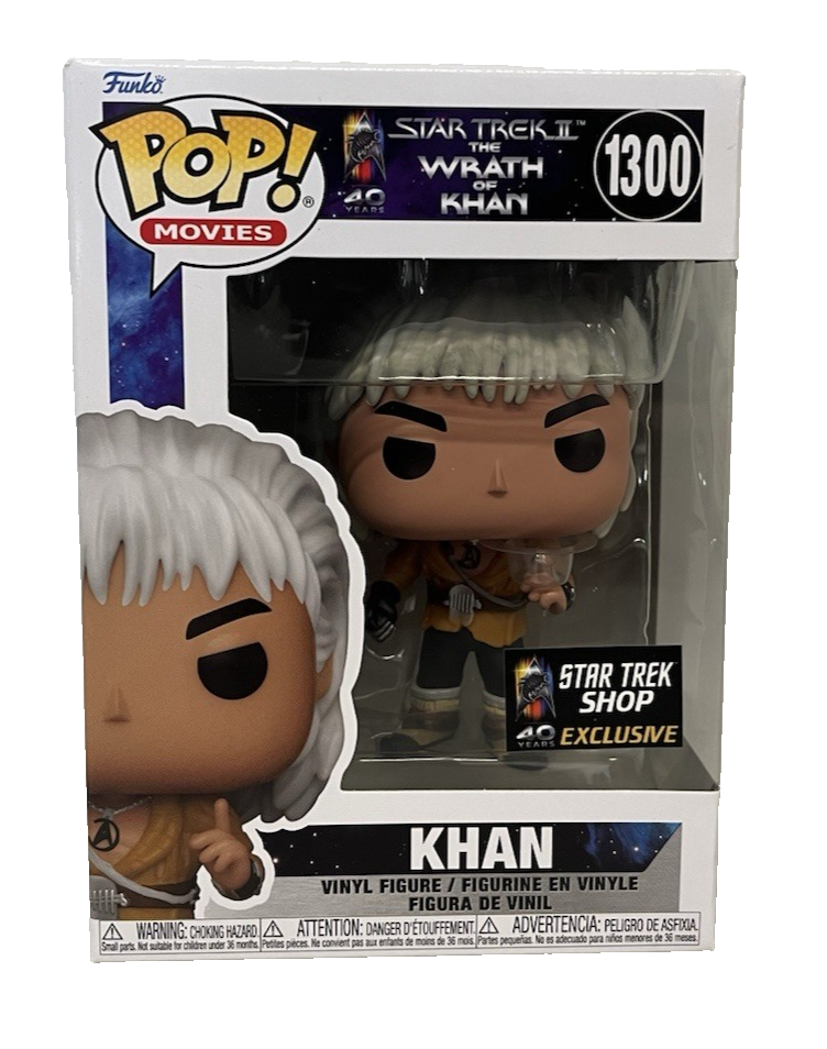 Funko Pop Movies 40 Years Star Trek II: The Wrath of Khan #1300 Vinyl Figure