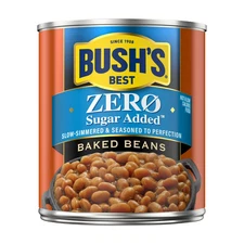 Bush's Zero Sugar Added Baked Beans, 15.8 oz Can(Pack of 2)