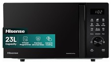 Hisense H23MOBSD1HUK 23 Litre 800W electronic Microwave with Auto Defrost