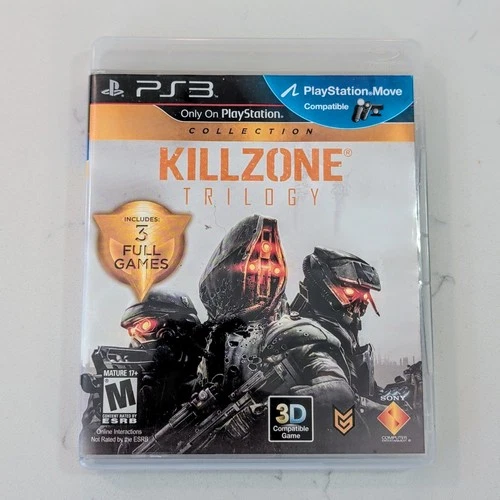 Killzone Trilogy Collection (PlayStation 3 PS3, 2012) Tested & Working