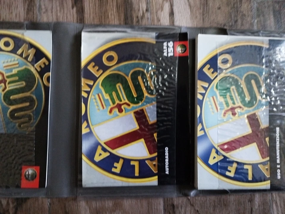 Alfa Romeo 156 - Libretto Uso e Manutenzione, Service E Porta libretto - Immagine 4 di 4