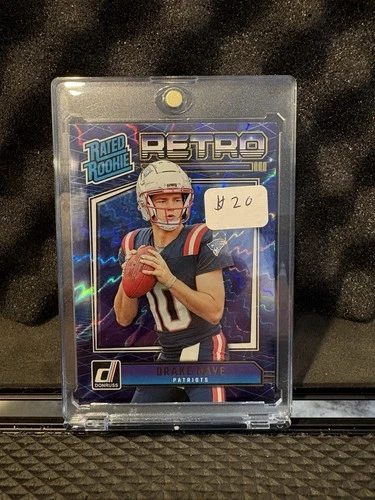 2024 Panini Donruss - Rated Rookie Retro Drake Maye #16 (RC)