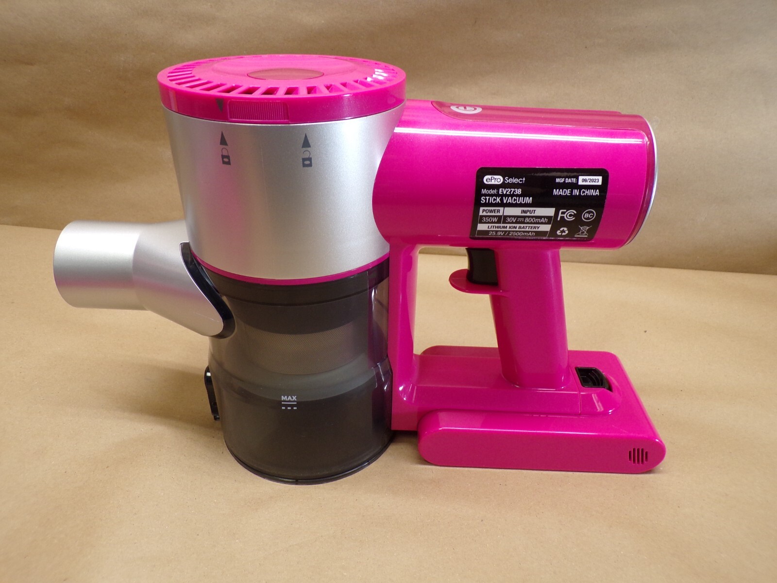 Cordless Vacuum with Removable Battery by ePro Select | eBay