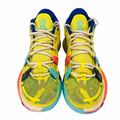 Nike Kyrie 7 '1 World 1 People' Yellow Strike CQ9326-700 Men's Sz