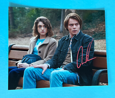 Charlie Heaton  - STRANGER THINGS  - signed, original Autogramm !!!